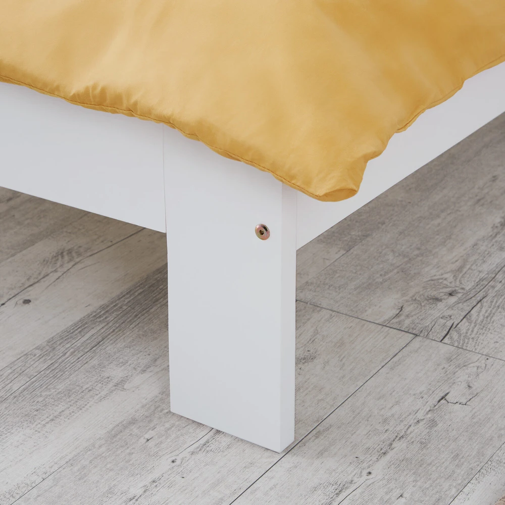 Homestyle4U Lova, 95.5x204x30 cm, balta