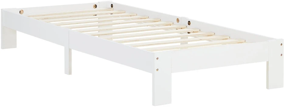 Homestyle4U Lova, 95.5x204x30 cm, balta