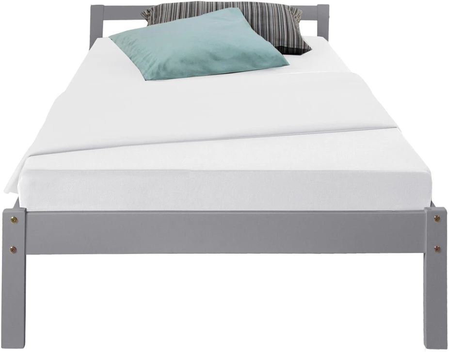 Homestyle4U Lova, 96x206x50 cm, Pilka
