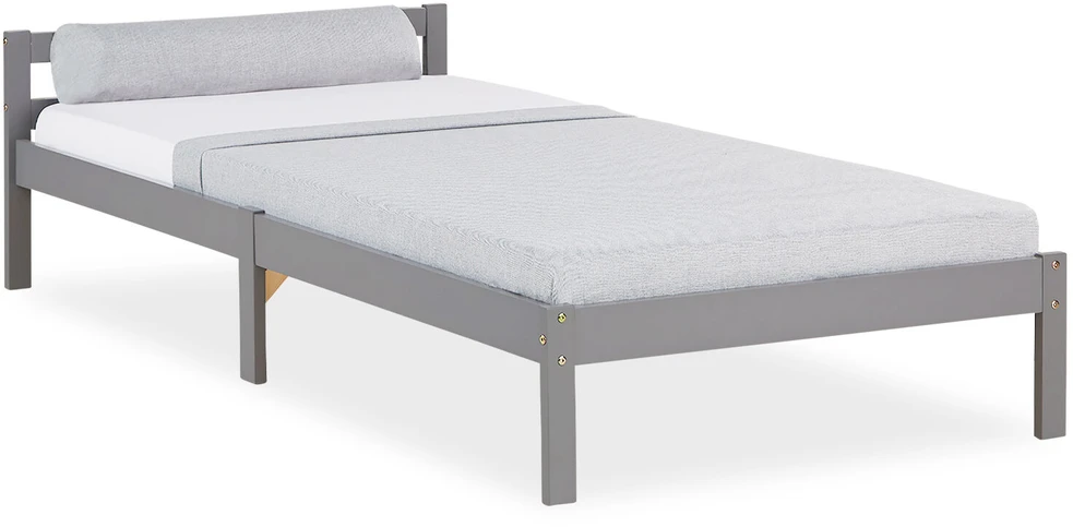 Homestyle4U Lova, 96x206x50 cm, Pilka