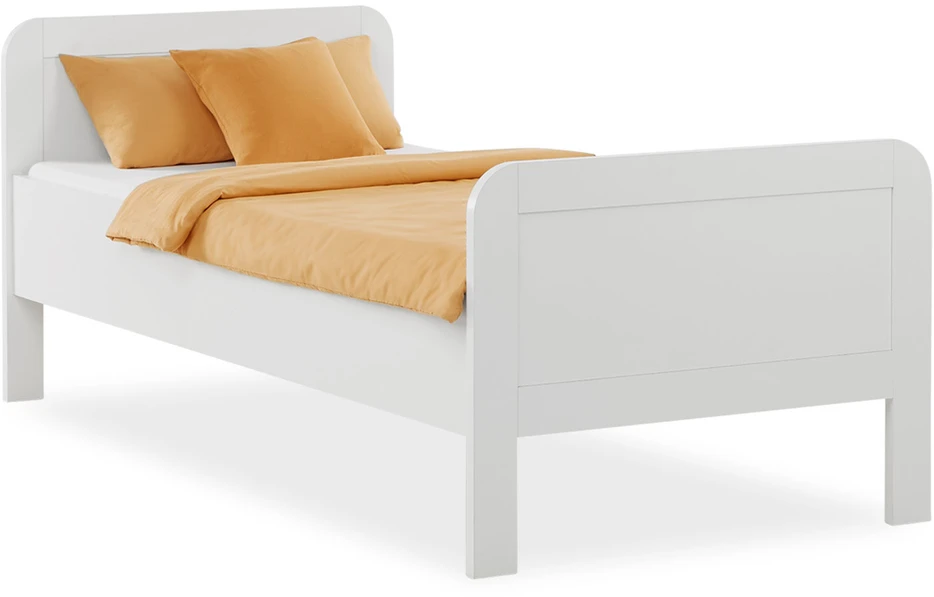 Homestyle4U Lova, 98.5x206x87 cm, balta