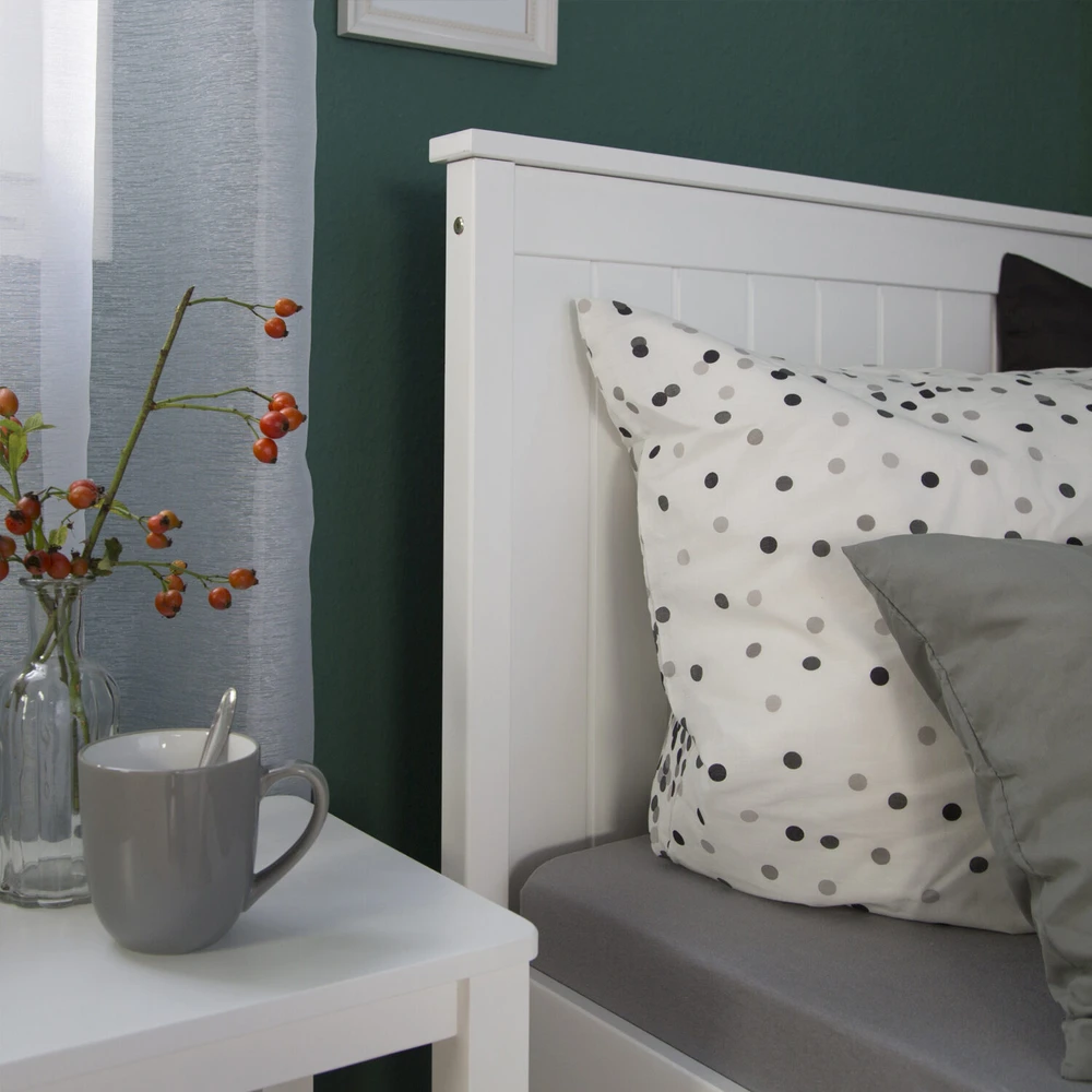 Homestyle4U Lova, 98x208x97 cm, balta
