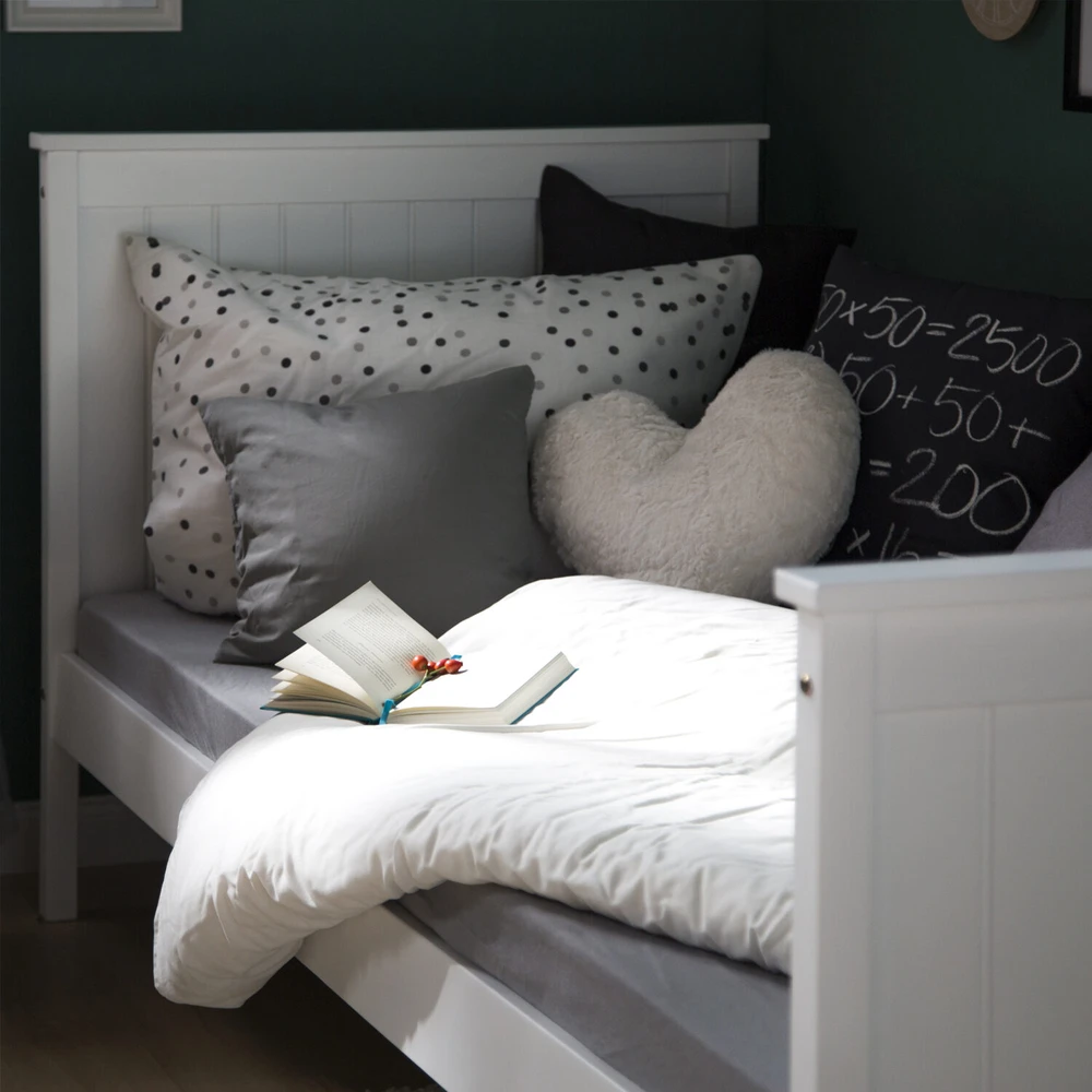 Homestyle4U Lova, 98x208x97 cm, balta