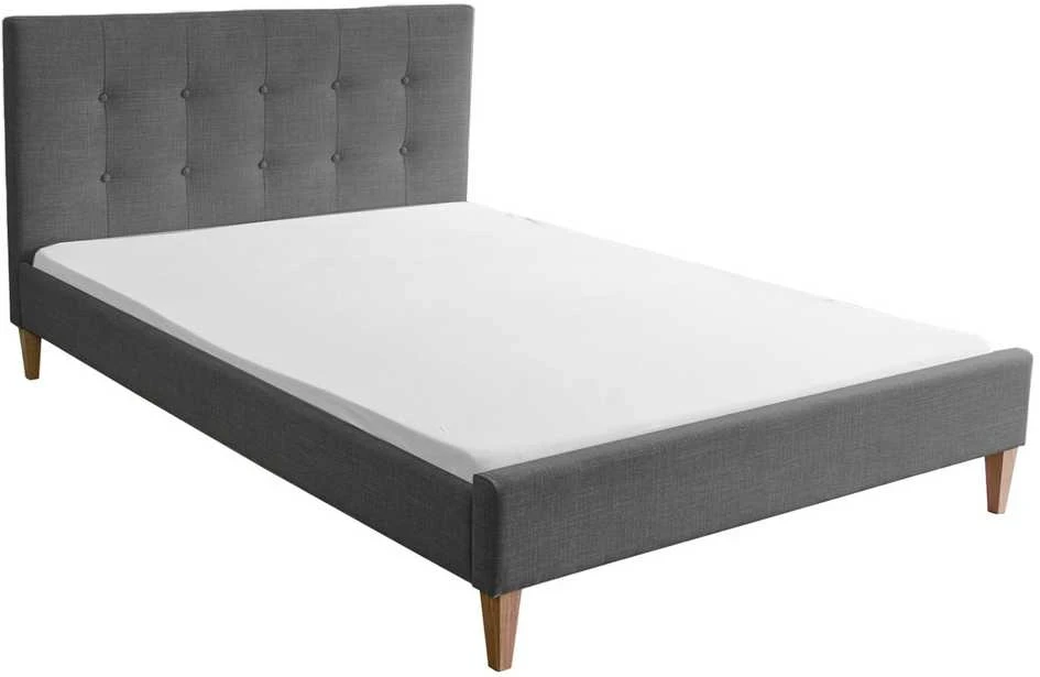 Homestyle4U Lova, 185x212 cm, pilka
