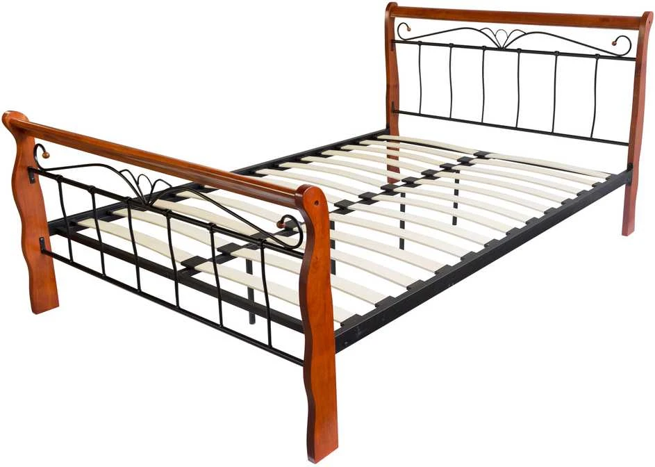 Homestyle4U Lova, 165x214x103 cm, juodai ruda