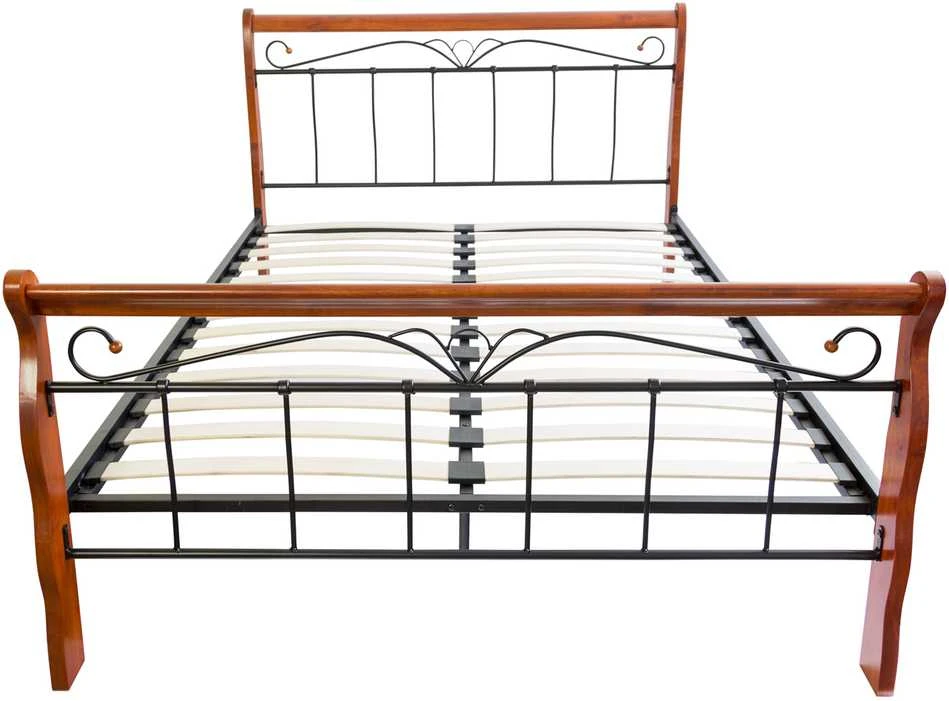Homestyle4U Lova, 165x214x103 cm, juodai ruda
