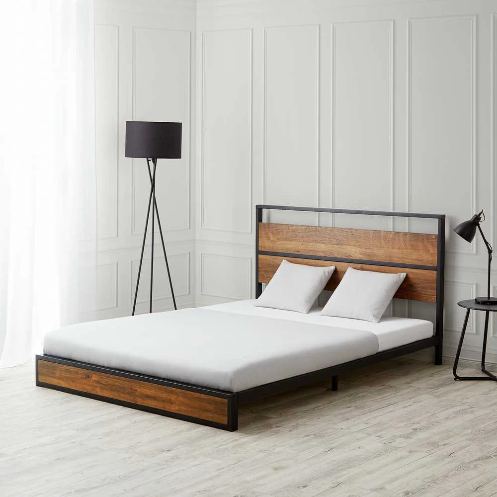 Homestyle4U Lova, 145x94.5x210 cm, juoda