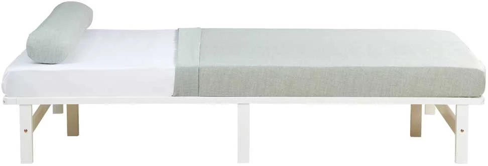 Homestyle4U Lova, 140x28x200 cm, Balta