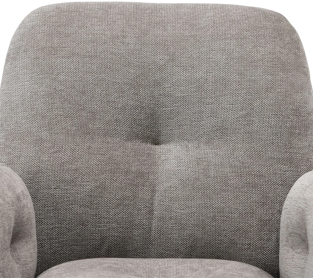 Homestyle4U Paminkštinta kėdė, 56x86.5x62 cm, antracito