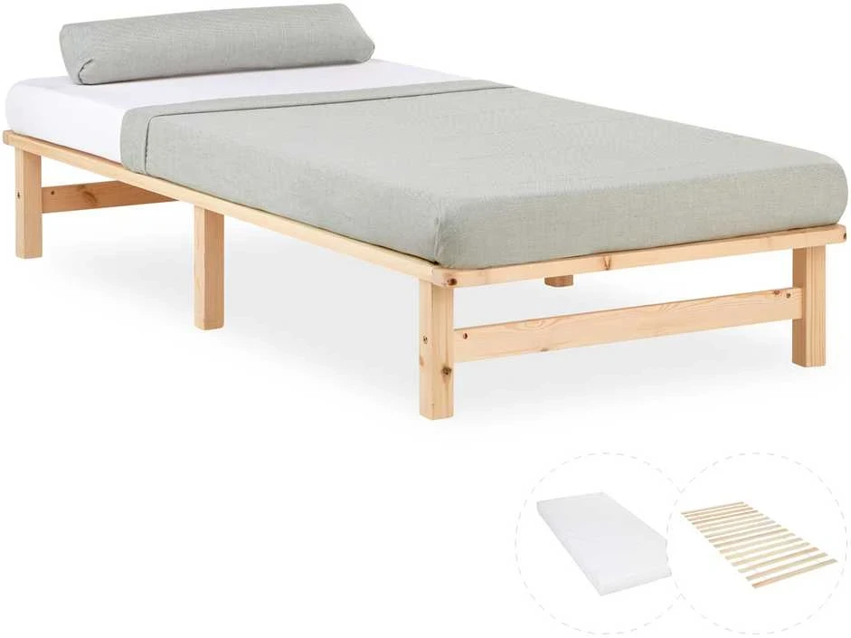 Homestyle4U Lova, 90x28x200 cm, Ruda