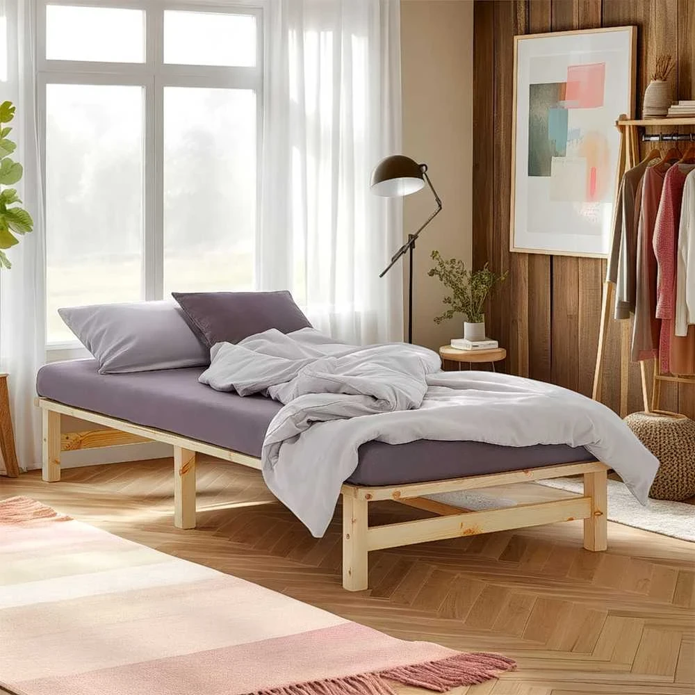 Homestyle4U Lova, 90x28x200 cm, Ruda