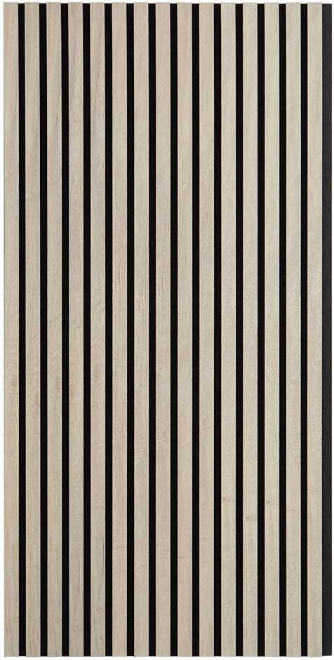 Homestyle4U Sieninė plokštė, 60x120x2.5 cm, pilka