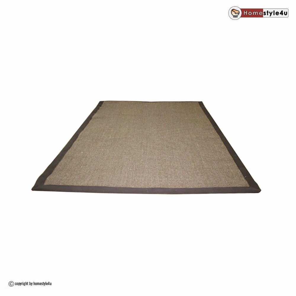 Homestyle4U Sizalio kilimas, 245x345 cm, rudas