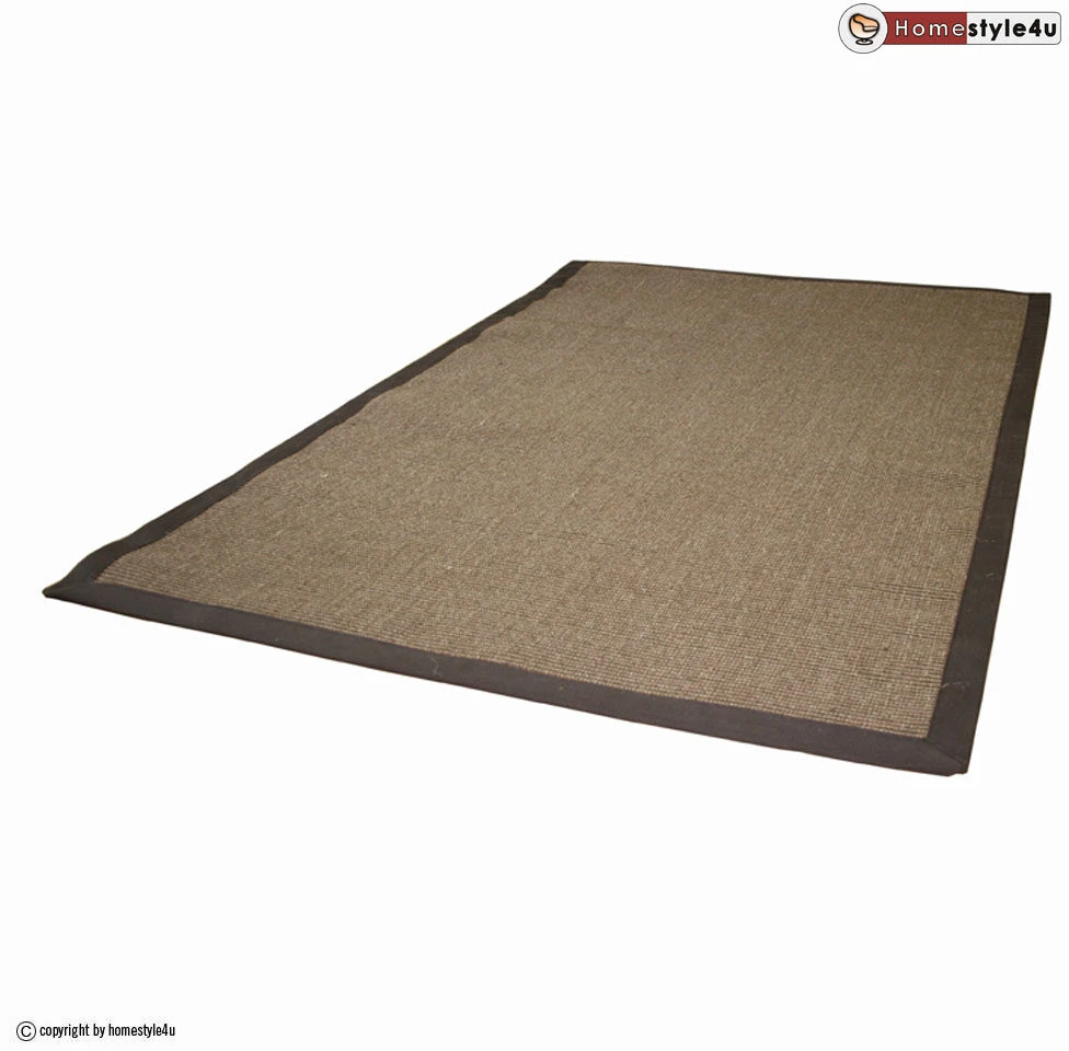 Homestyle4U Sizalio kilimas, 245x345 cm, rudas