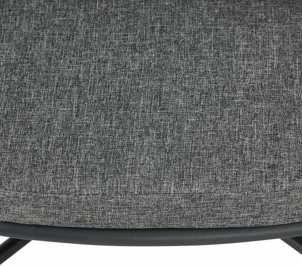 Lauko baldų komplektas Homestyle4U Sodo baldų komplektas, 163x70.5x61 cm, pilka