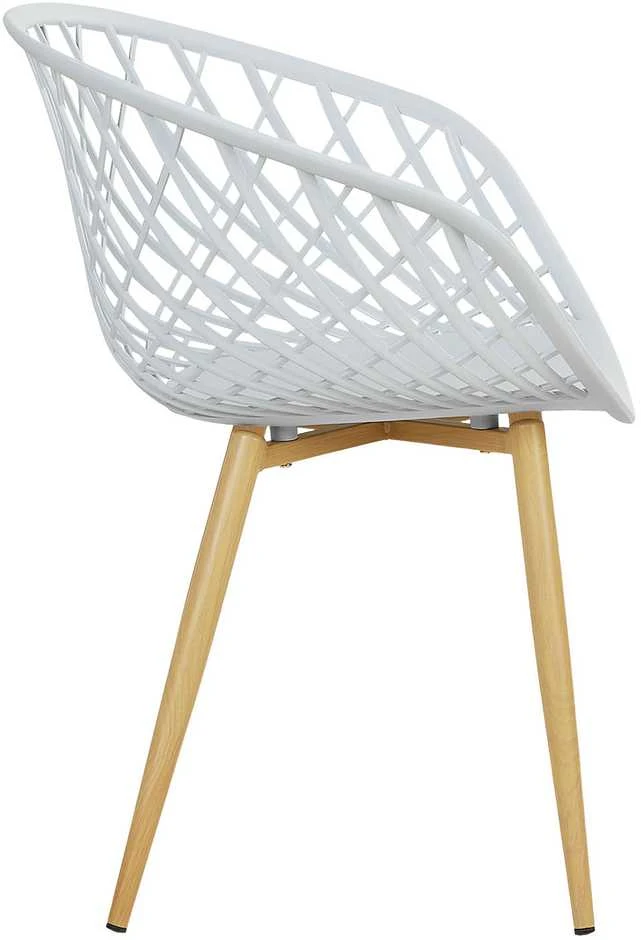 Homestyle4U Sodo kėdžių komplektas, 62x80x57 cm, pilka