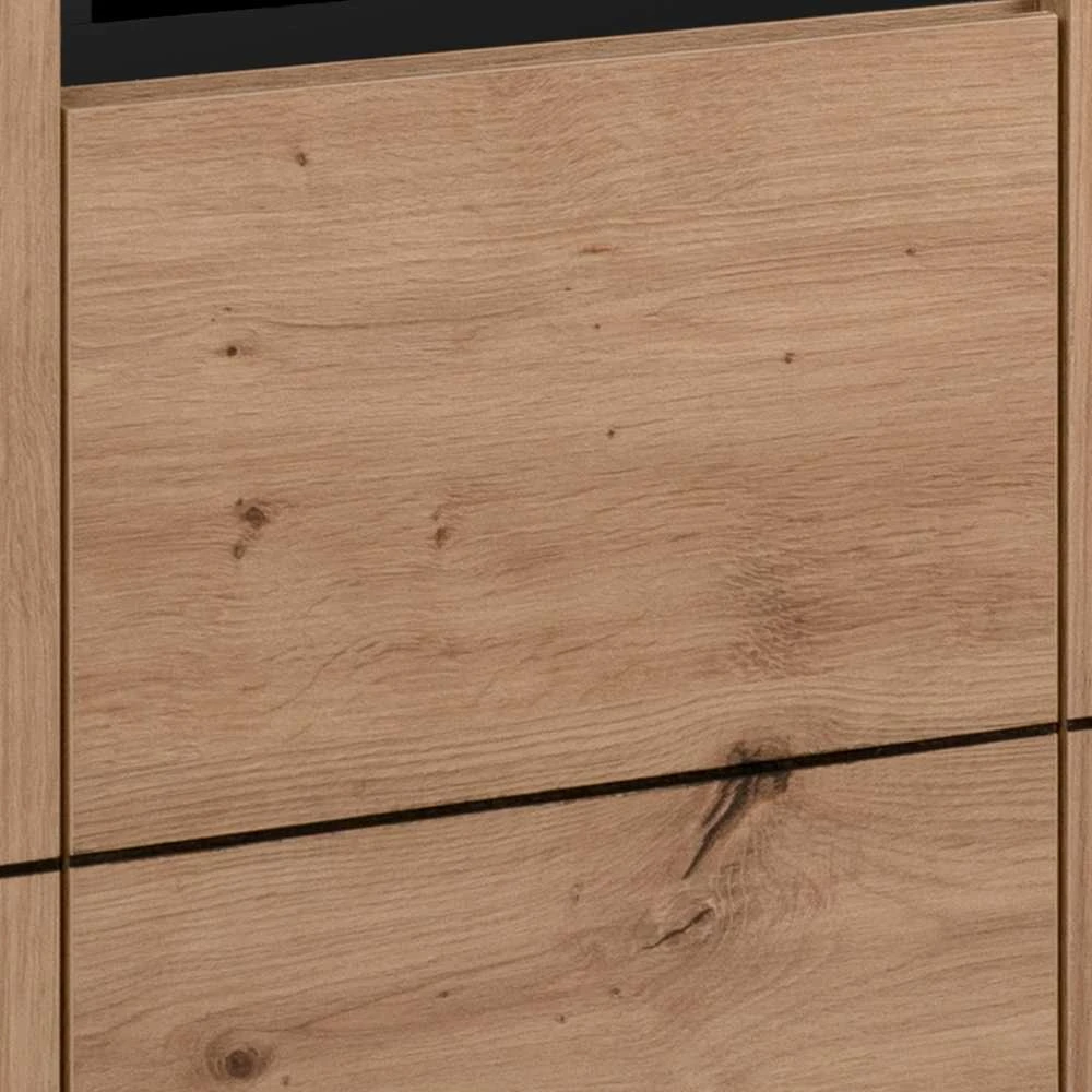 Homestyle4U Komoda, 80x40x90.4 cm, Ruda