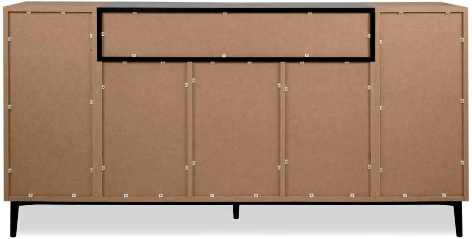 Homestyle4U Komoda, 180x41.8x90.4 cm, ruda