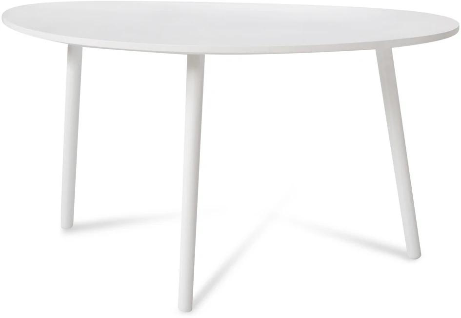 Homestyle4U Šoninis staliukas, 84x50x43.5 cm, balta