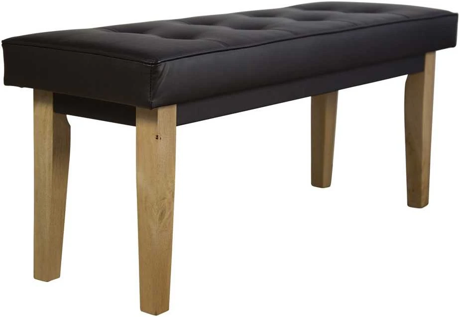 Homestyle4U Suolas, 103x41x47 cm, Ruda