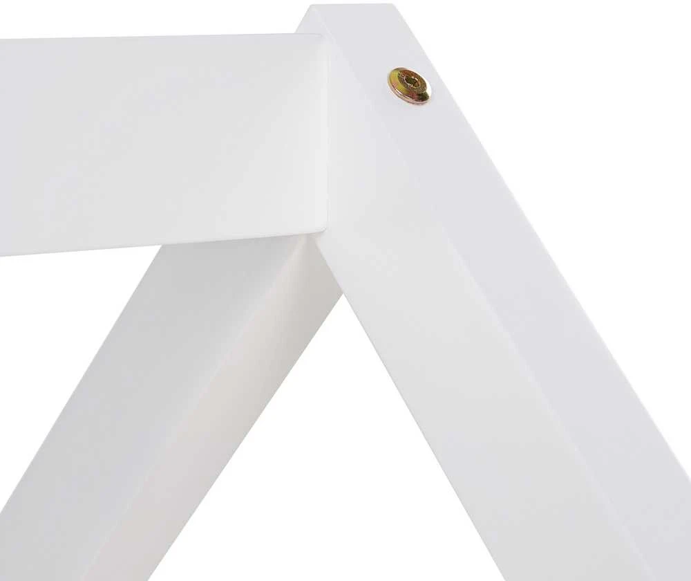 Homestyle4U Vaikiška lova, 206x141x97 cm, balta