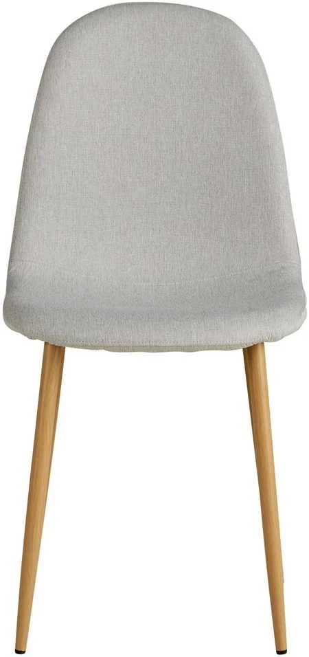 Homestyle4U Valgomojo kėdė, 44x88x45.5 cm, pilka