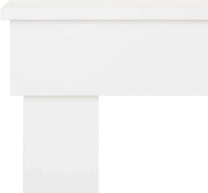 Homestyle4U Valgomasis stalas, 90x73x60 cm, balta