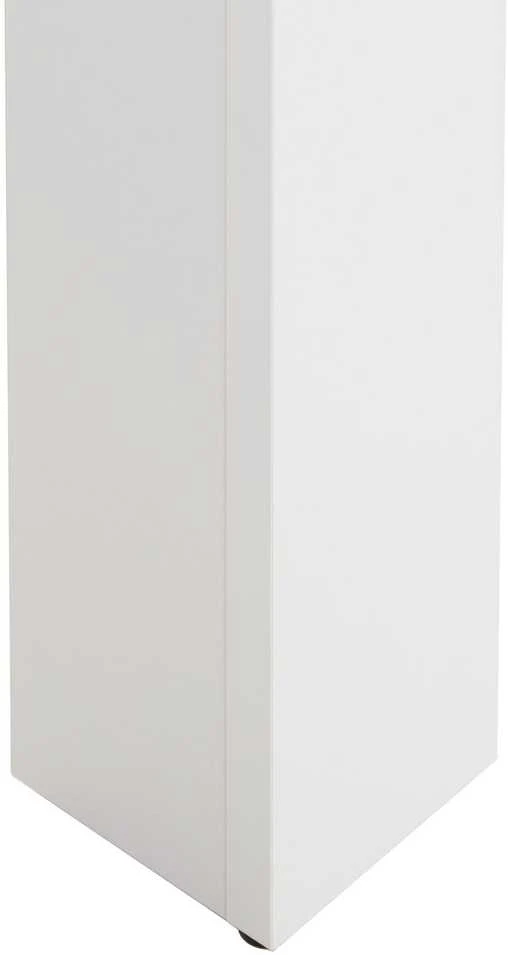 Homestyle4U Valgomasis stalas, 90x73x60 cm, balta