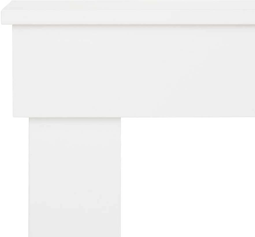 Homestyle4U Valgomasis stalas, 90x73x60 cm, balta