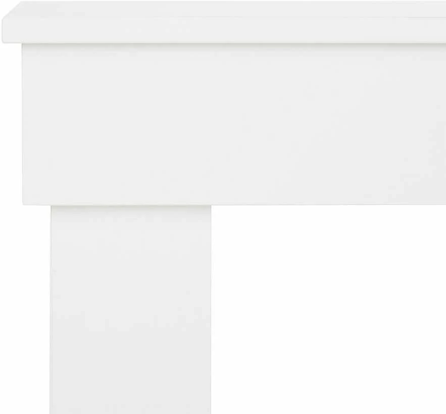 Homestyle4U Valgomasis stalas, 90x73x60 cm, balta