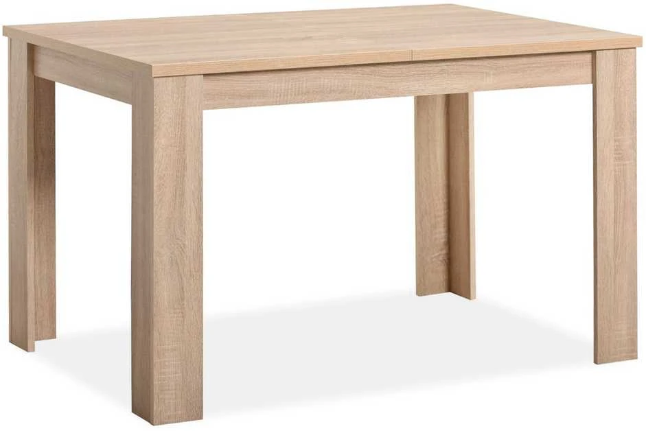 Homestyle4U Valgomojo stalas, 120x80x75 cm, rudas