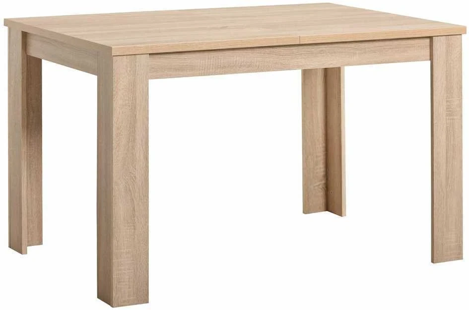 Homestyle4U Valgomojo stalas, 120x80x75 cm, rudas