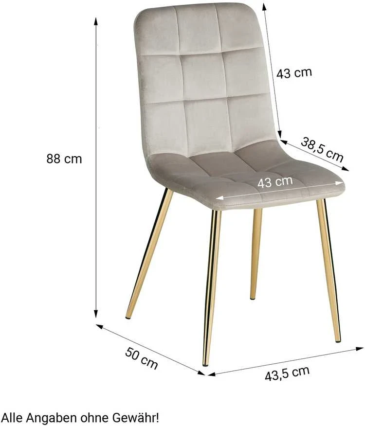 Homestyle4U Valgomojo stalas ir kėdžių komplektas, 90x73x60 cm, balta ir kreminė