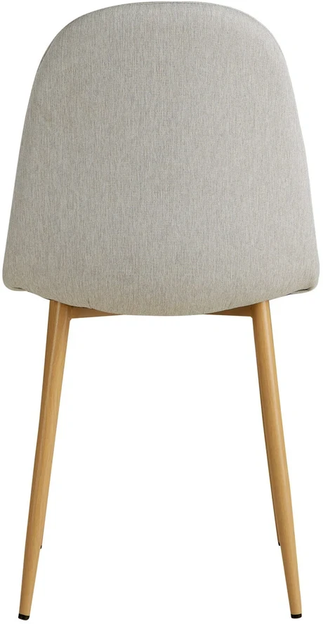Homestyle4U Valgomojo kėdė, 44x88x45.5 cm, pilka