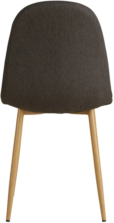 Homestyle4U Valgomojo kėdė, 44x88x45.5 cm, pilka