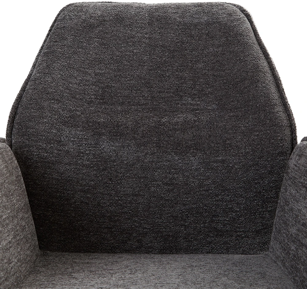 Homestyle4U Valgomojo kėdžių komplektas, 61x92,5x60 cm, pilka