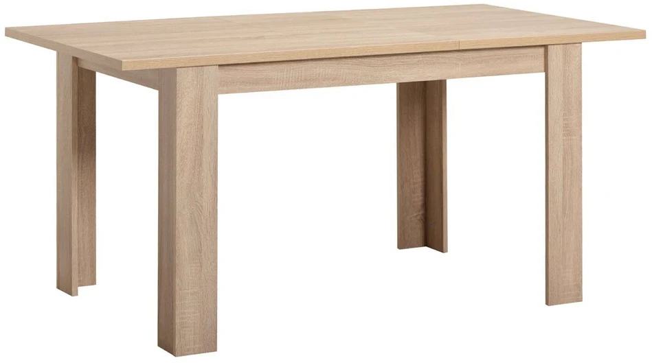 Homestyle4U Valgomojo stalas, 120x80x75 cm, rudas