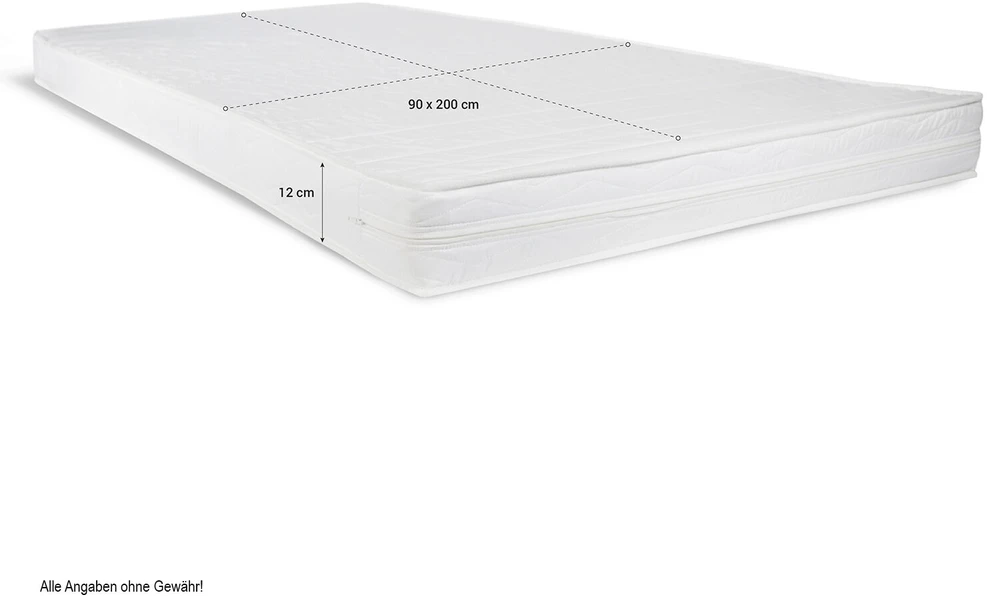 Homestyle4U Vienvietė lova, 95x76,5x209 cm, žalia
