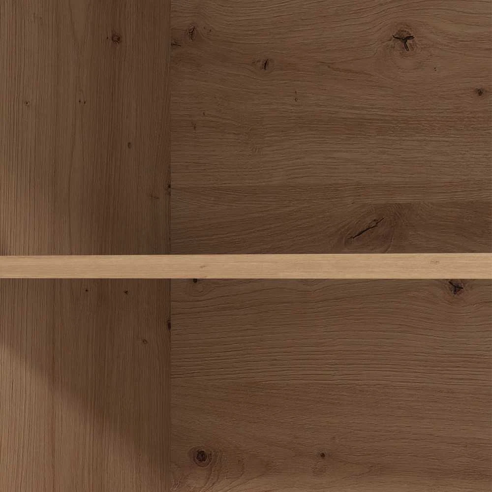 Homestyle4U Virtuvės spintelių komplektas, 200x85.5x60 cm, balta ir ruda