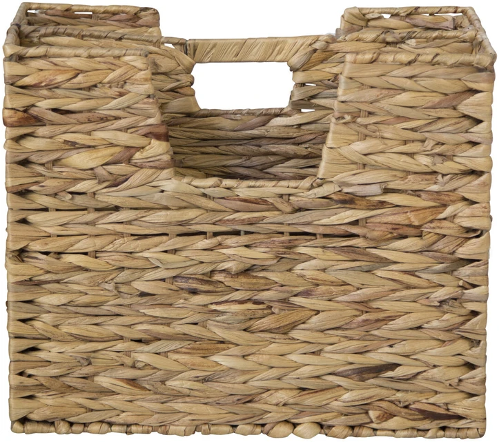 Homestyle4U Žurnalų laikiklis, 40x20x34 cm, rudas