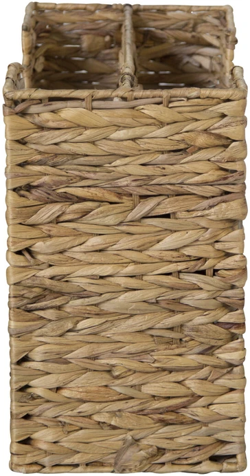 Homestyle4U Žurnalų laikiklis, 40x20x34 cm, rudas