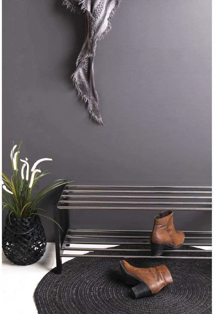 Nežinomas Shoe rack House Nordic Padova. juodas. 78x34x32 cm