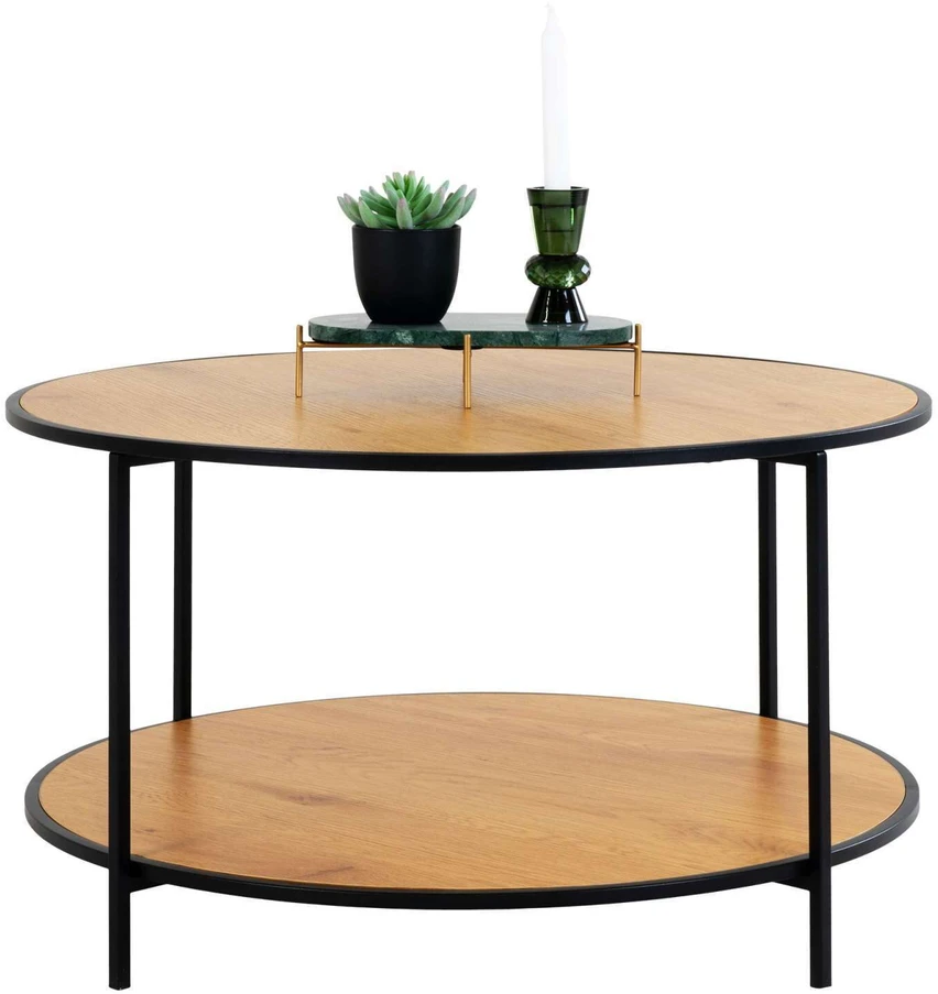 House Nordic Aps Kavos staliukas Vita natūralaus ąžuolo 80cm
