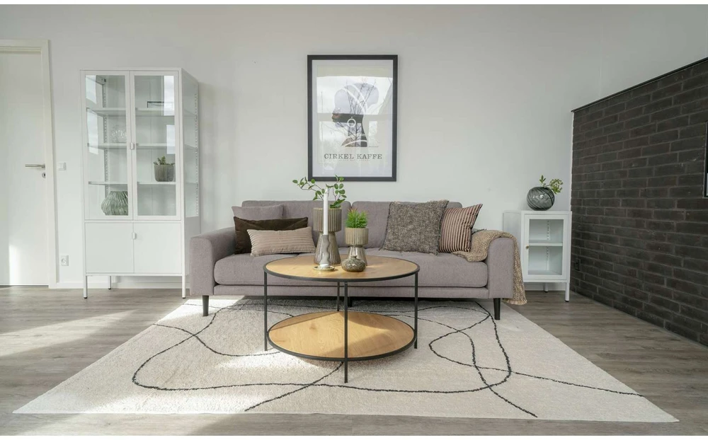 House Nordic Aps Kavos staliukas Vita natūralaus ąžuolo 80cm