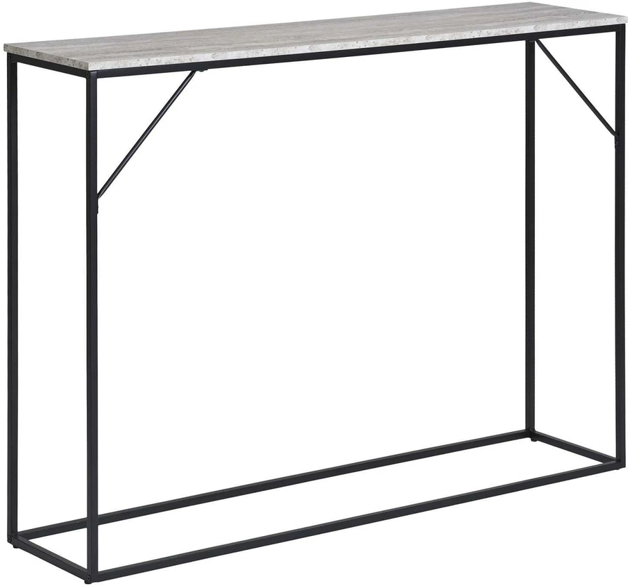 House Konsolinis stalas, Vita, 110x26x80 cm, Juodas