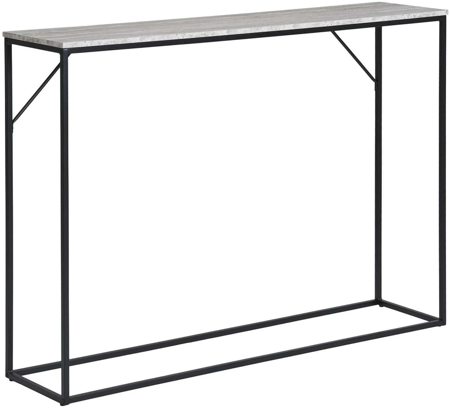 House Konsolinis stalas, Vita, 110x26x80 cm, Juodas