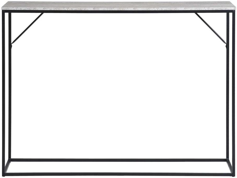 House Konsolinis stalas, Vita, 110x26x80 cm, Juodas