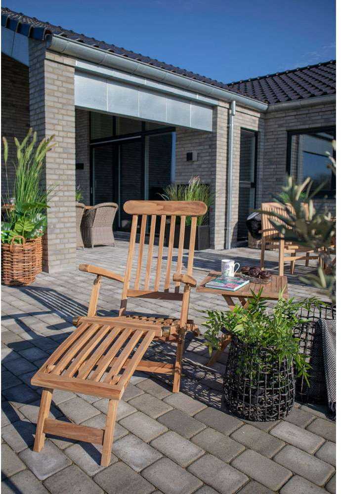 House Laivyklos kėdė, Arrecife Teak, Natūrali