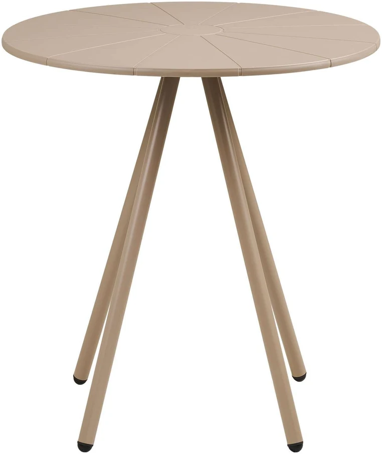 House Nordic Bistro stalas Barletta 70x70x73,5 cm pilkšvai rudas