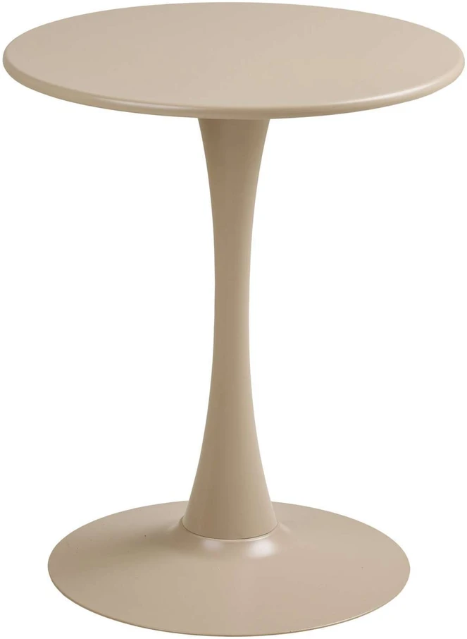 House Nordic Bistro stalas Meira 60x60x72 cm taupe plienas